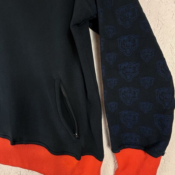 NWT NFL Proline Chicago Bears Pull Over Embroidered Hoodie Women’s Size Large ￼ - Picture 4 of 13